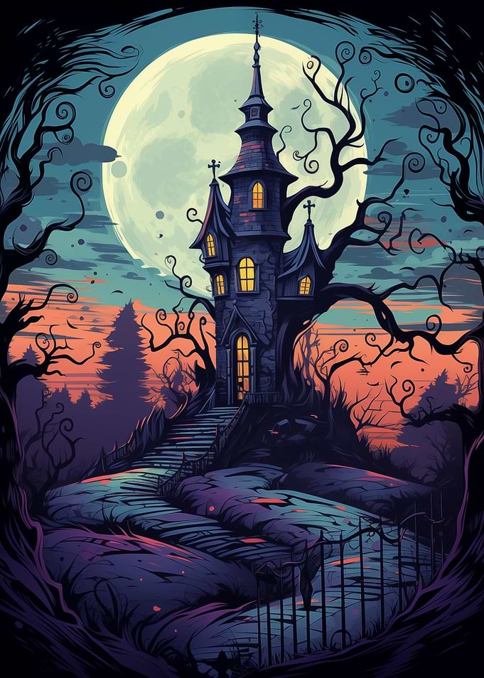Spooky House Hallowen