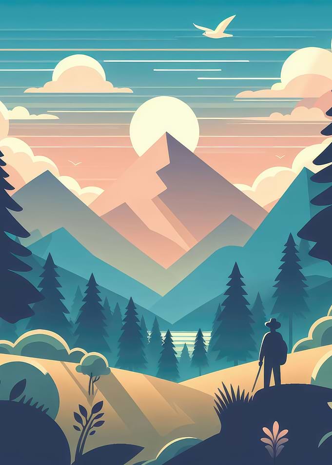 Flat Design V7