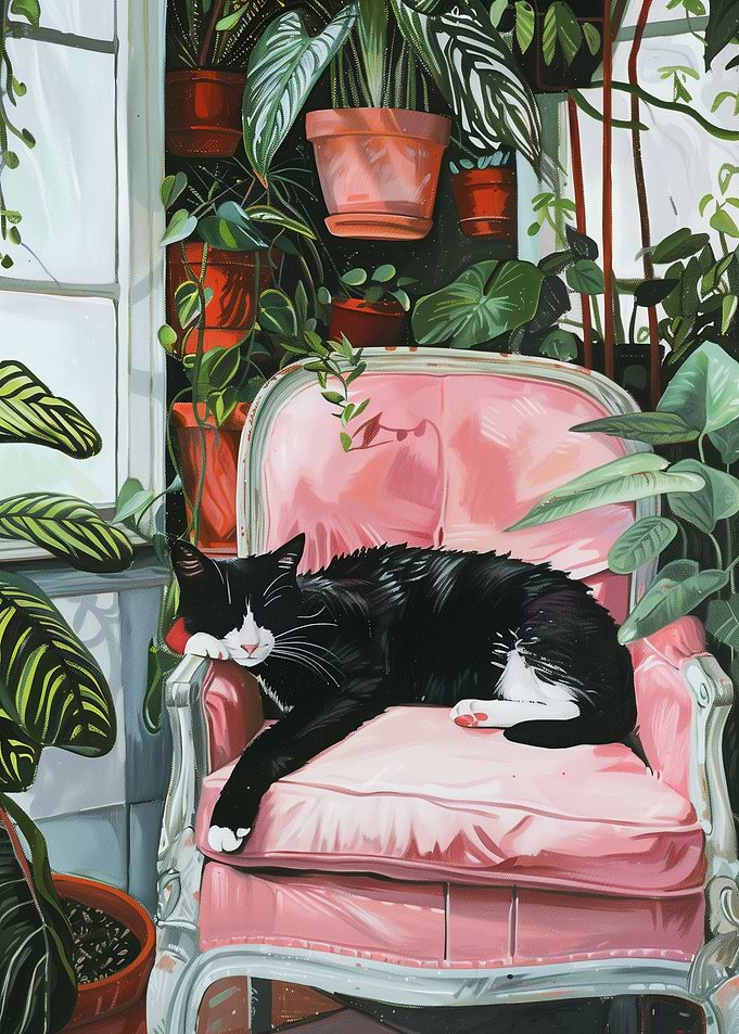 Whiskered Tranquility