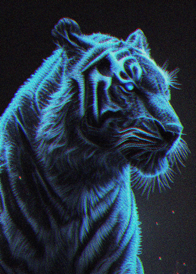 Neon Tiger