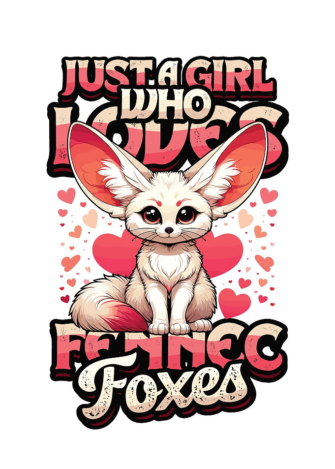 Girl Loves Fennec Foxes