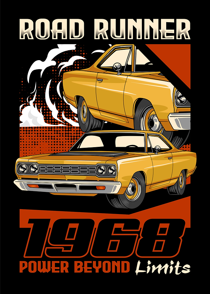 Road Runner Muscle Car