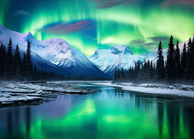 Northern Lights Aurora