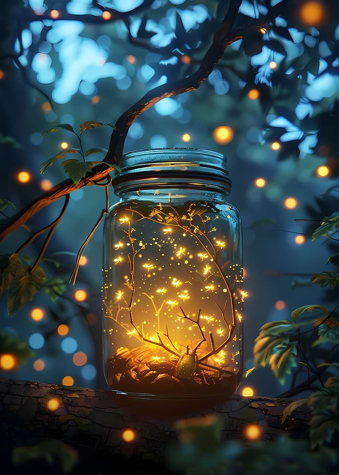 Jar of Butterfly Firefly