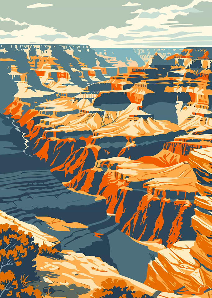 Grand Canyon Nature Art