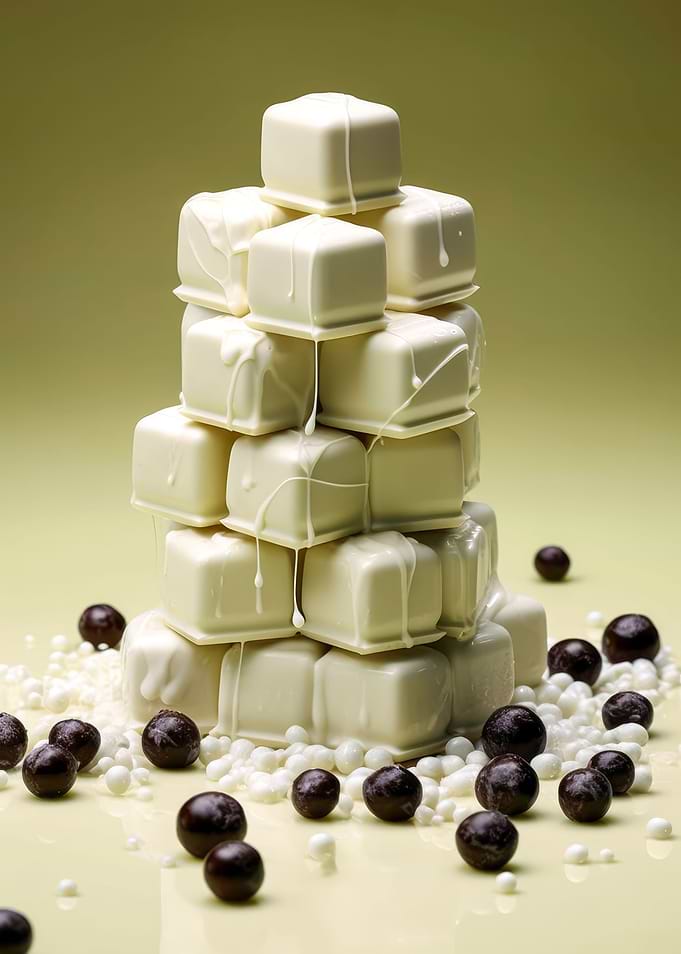 Sweet white chocolate