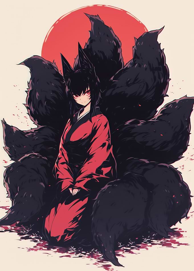 Mystic Waifu Kitsune Anime