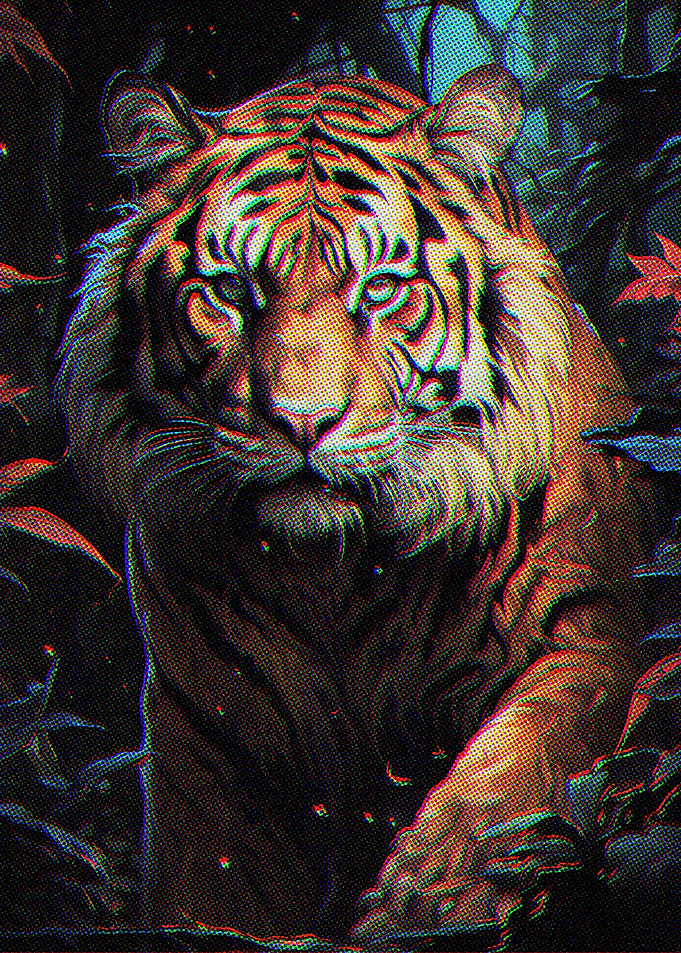 Portrait King The Jungle