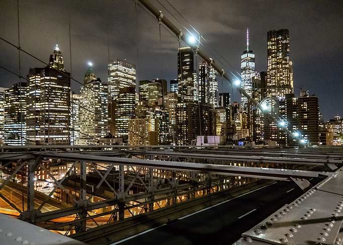 New York by night