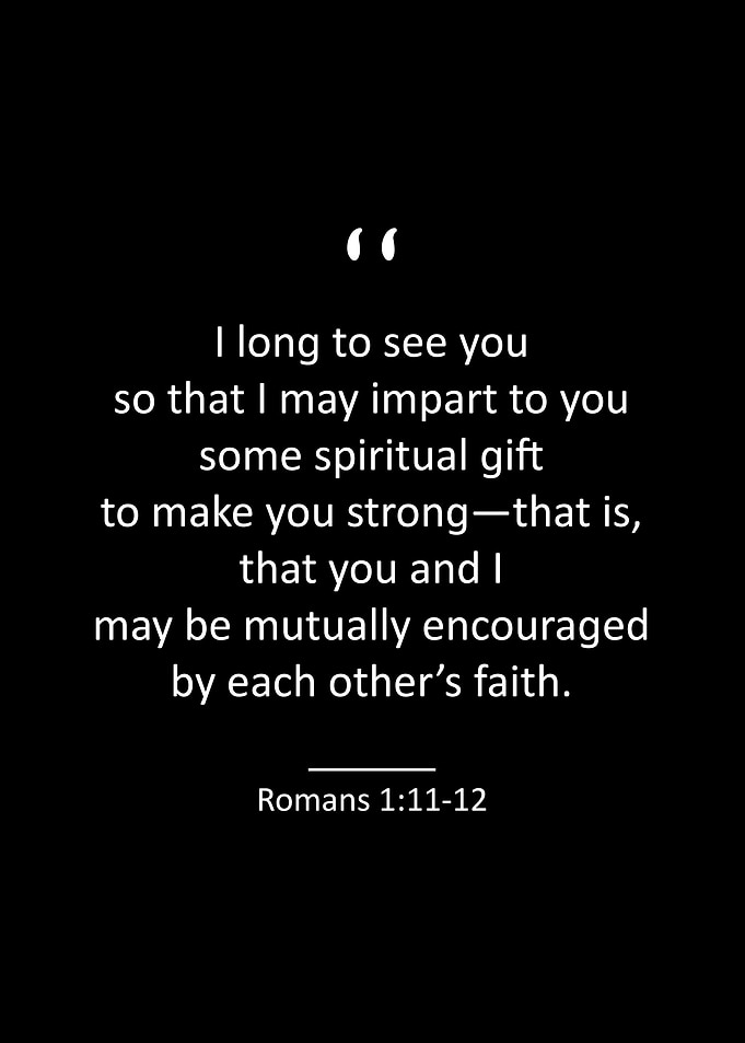 Romans 1 11 12