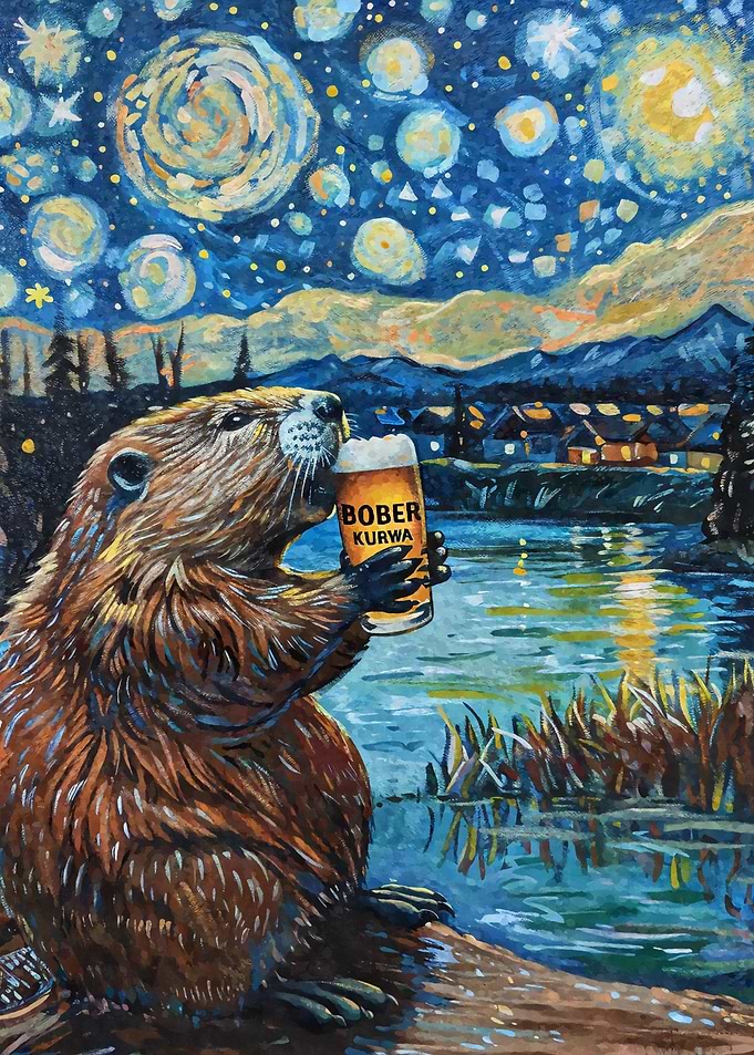 Bober Kurwa Starry Night