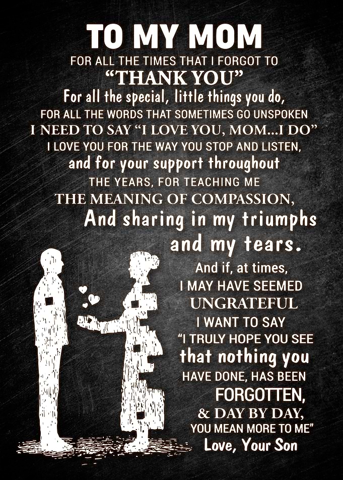 To My Mom