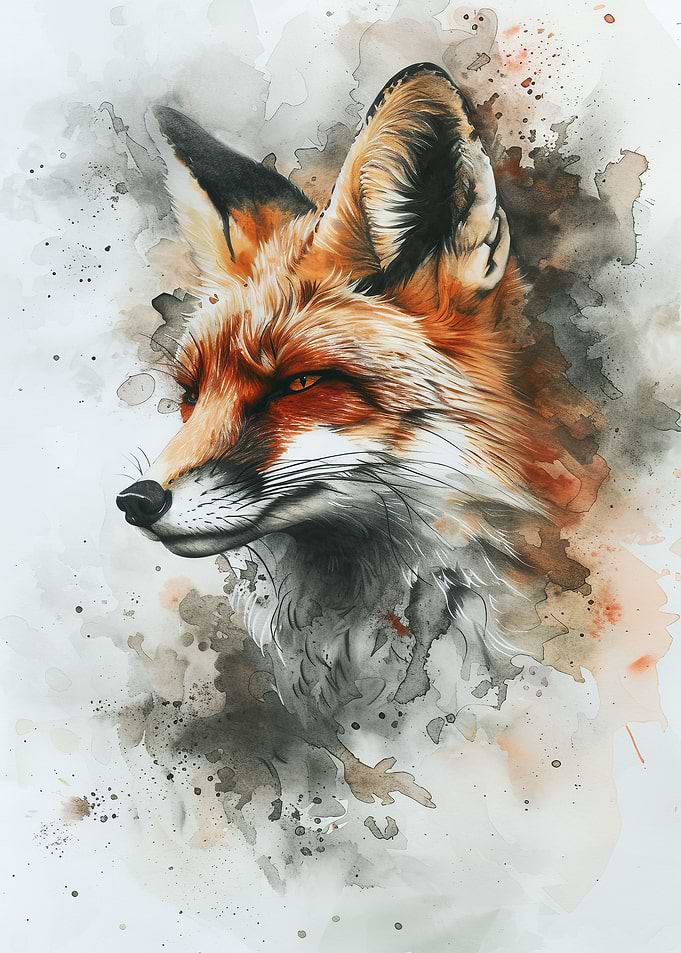 Fox In Forest