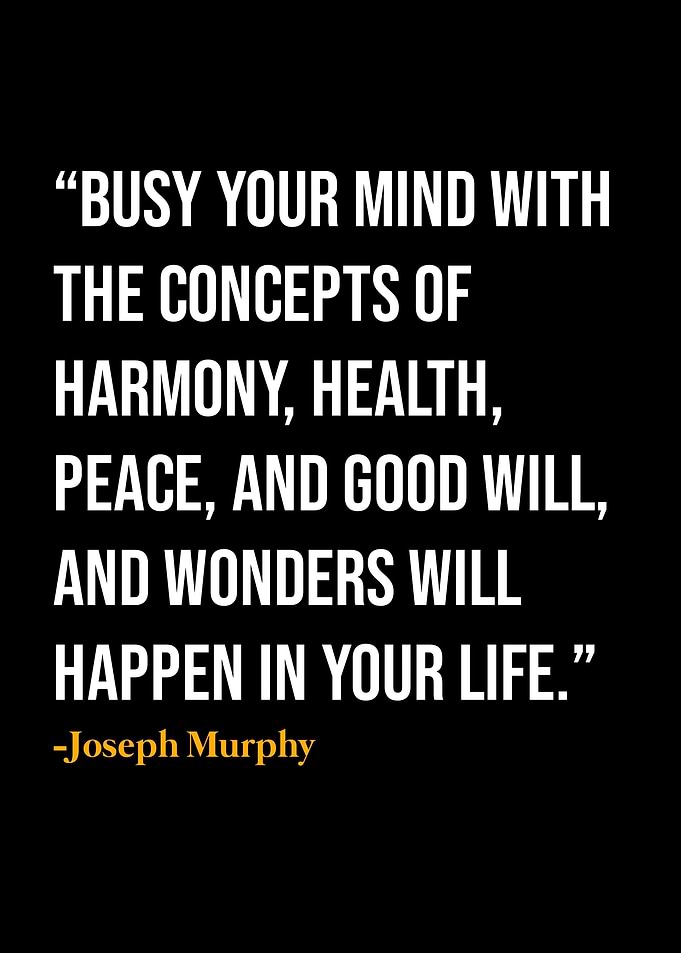 Joseph Murphy Quotes