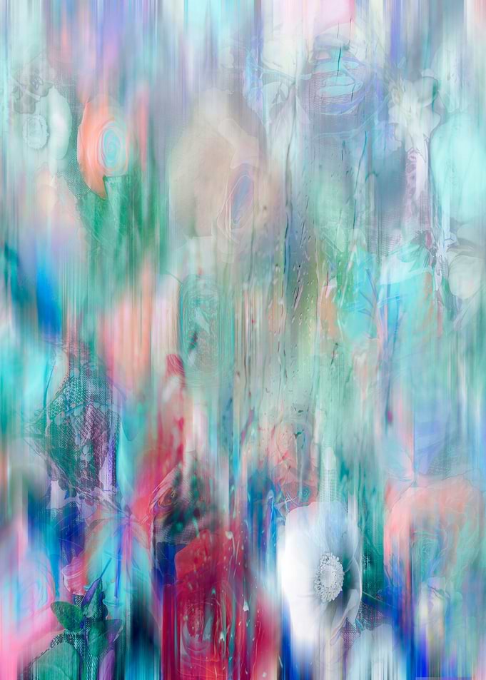 Blurred garden