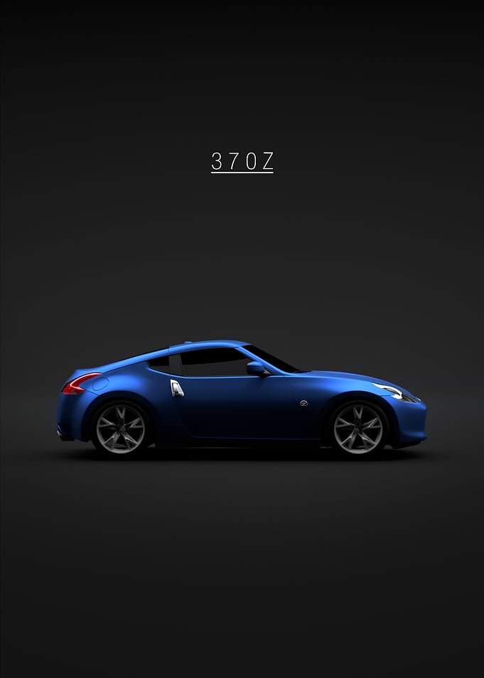 Nissan 370Z Z34 2010 Blue