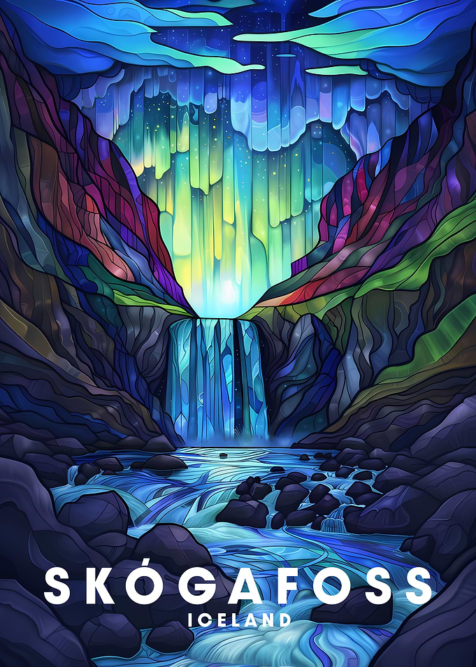 Skogafoss Poster