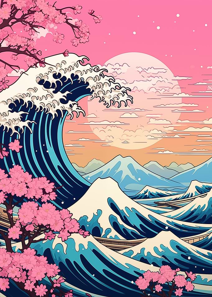 Japanese Wave of Kanagawa