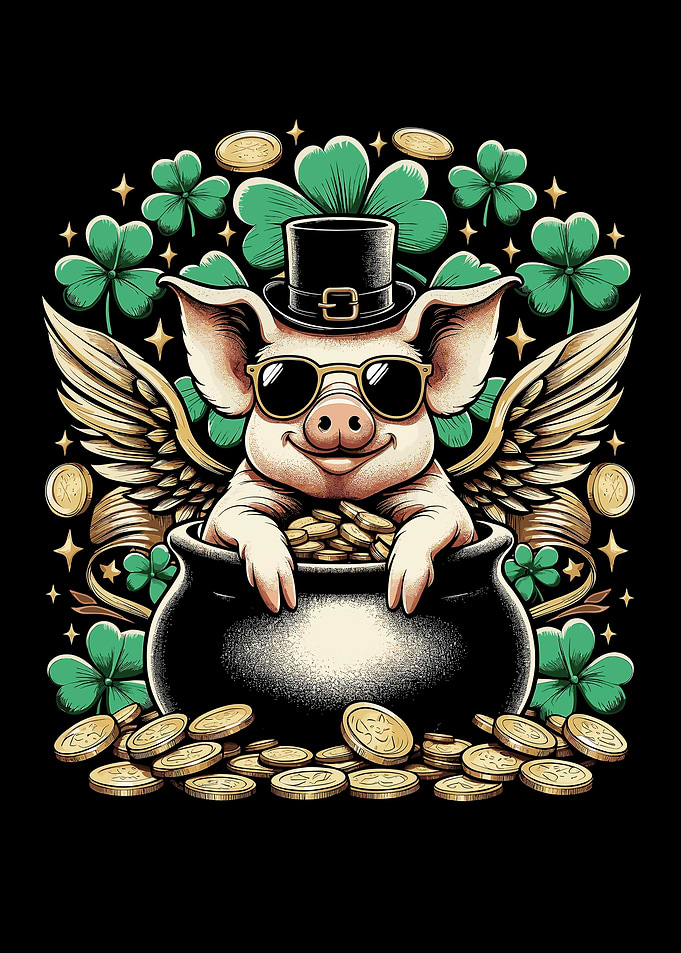 Happiness Pig New Years
