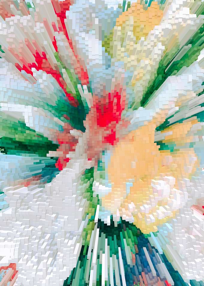 Pixel garden