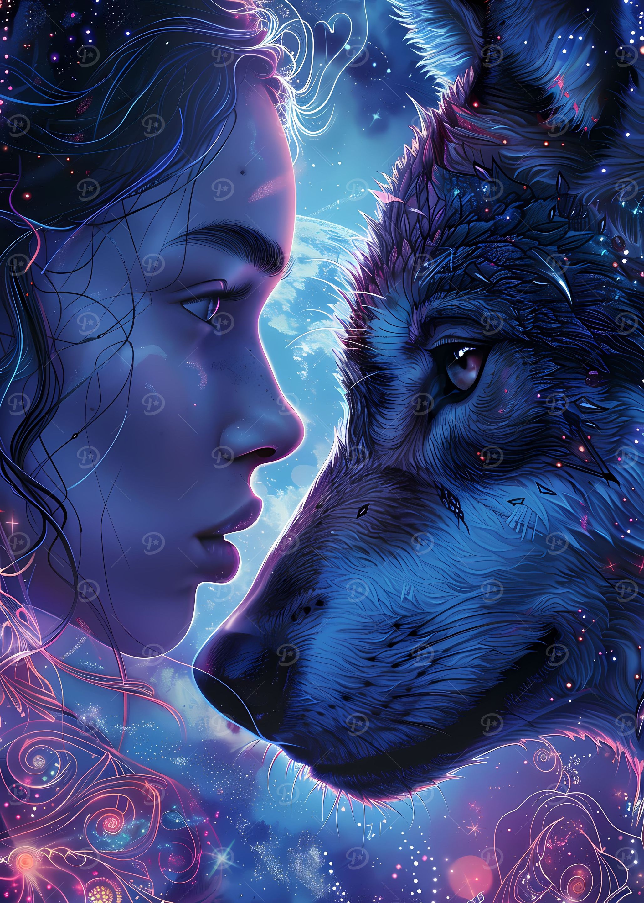 Mystical Galaxy Animal