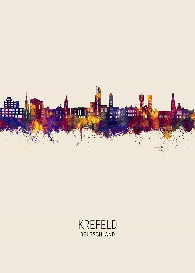 Krefeld Skyline Germany