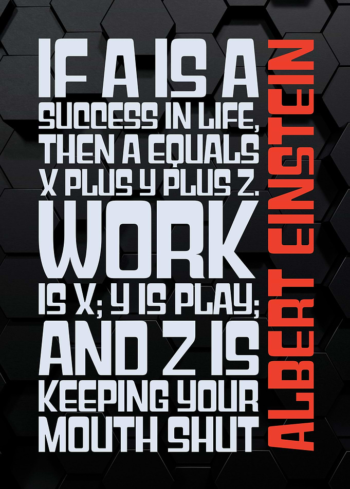 Einstein Quote VIII
