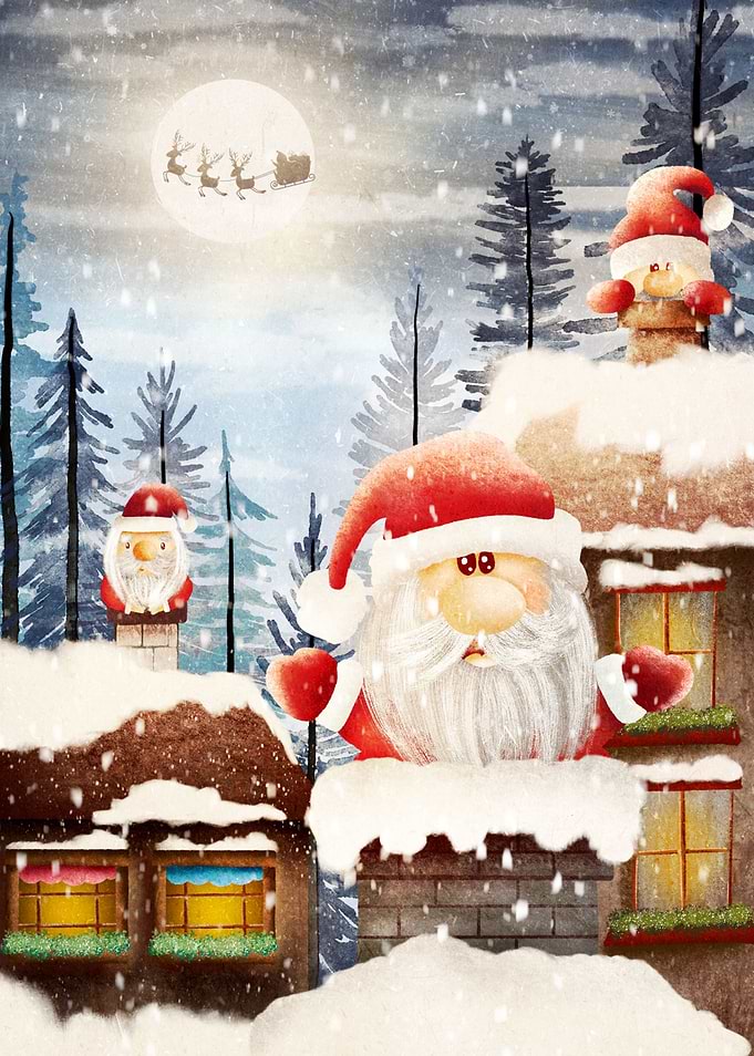 santa busy