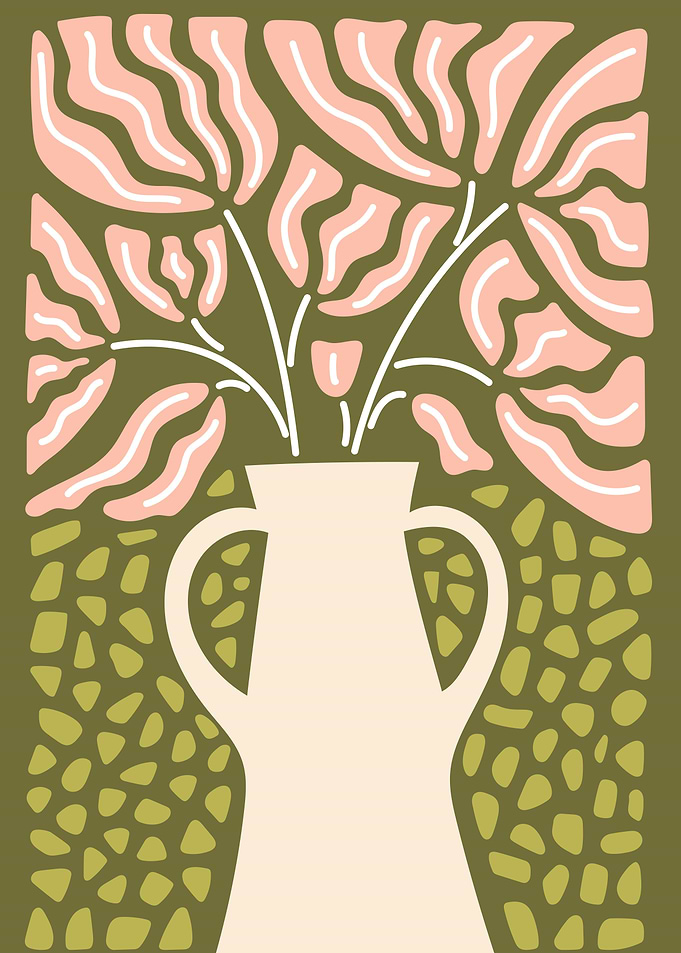 Botanic Minimal Flower pot