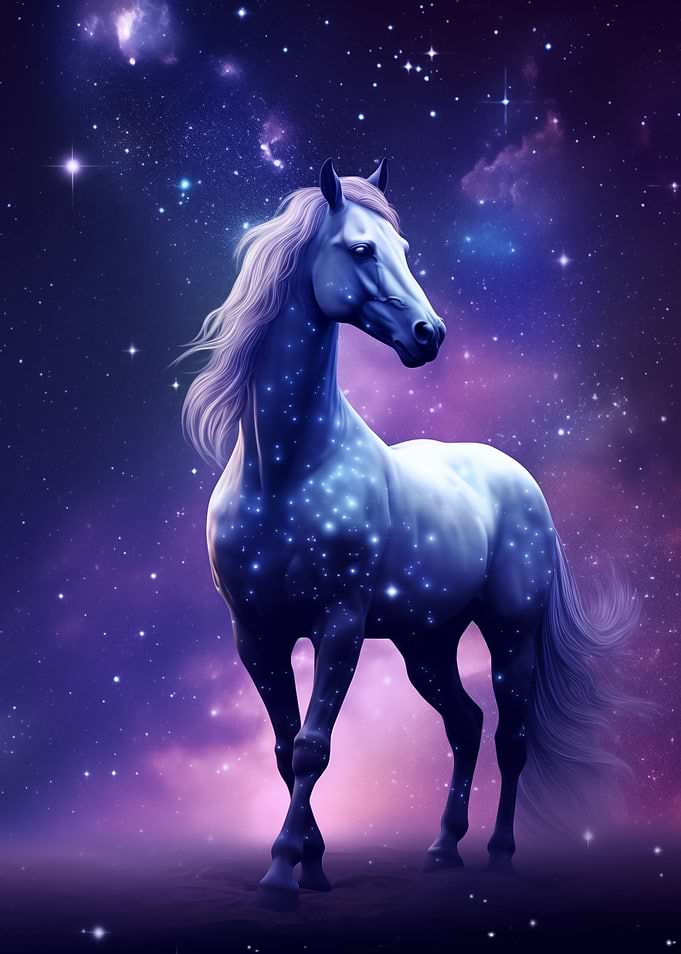 Horse On Space Dust