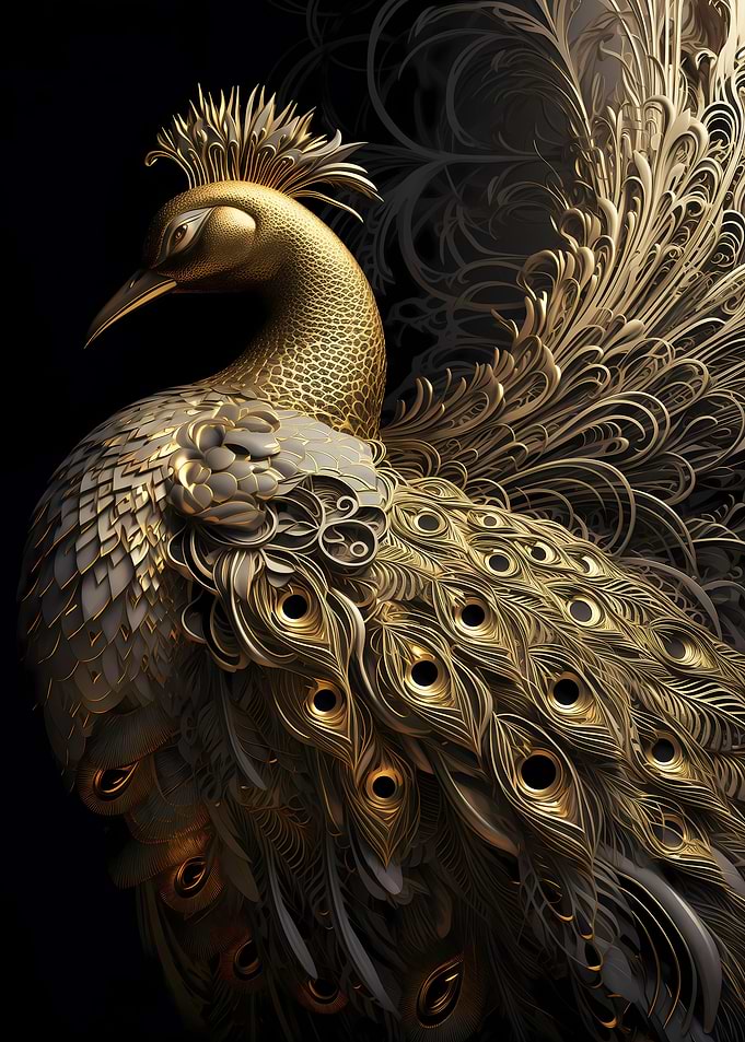 Golden King Peacock