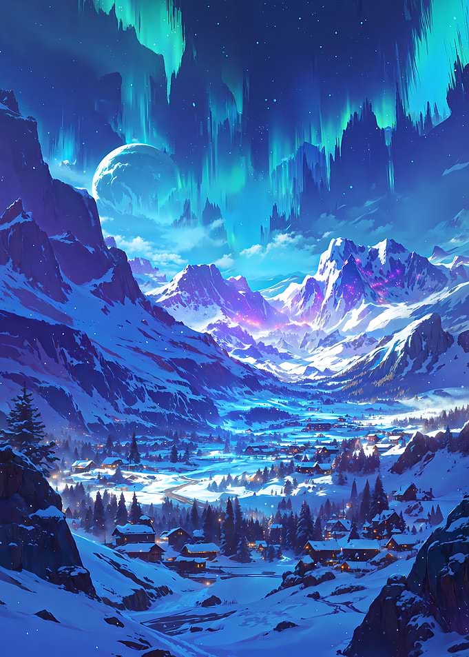 Illuminated Valley