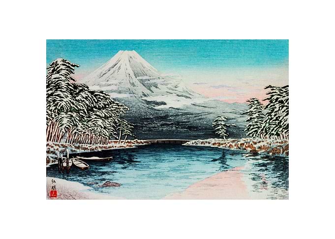 Mt Fuji from Tagonoura
