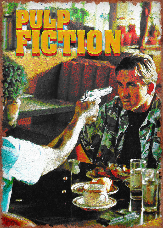pulp fiction pumpkin