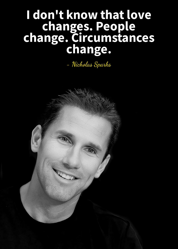 Nicholas Sparks quotes