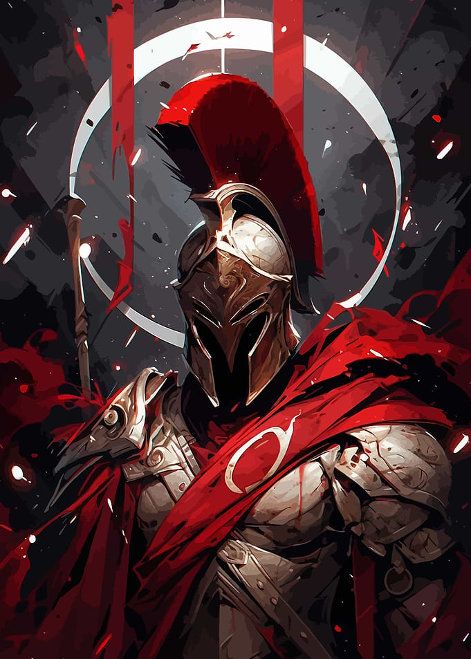 Soldier warrior spartan