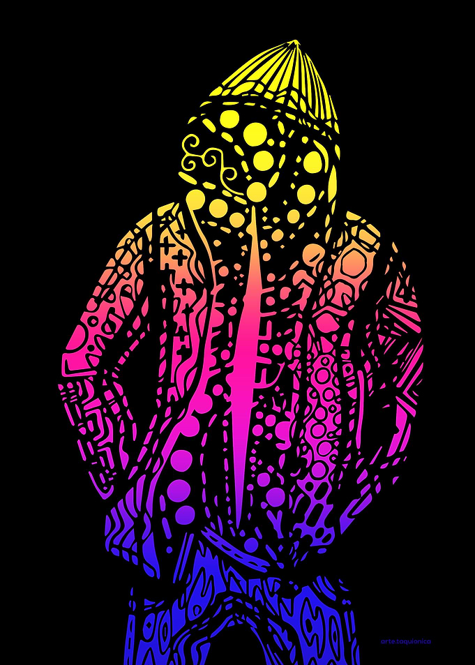 Multicolored Mystery Man