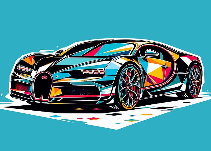 Bugatti Chiron wpap