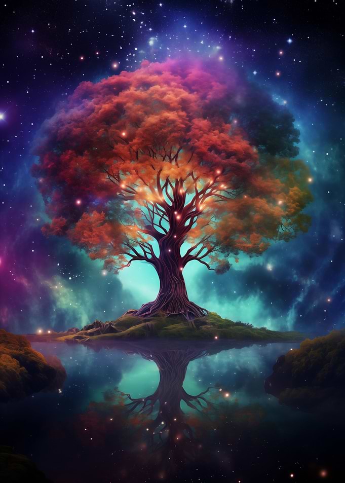 cosmic tree of life