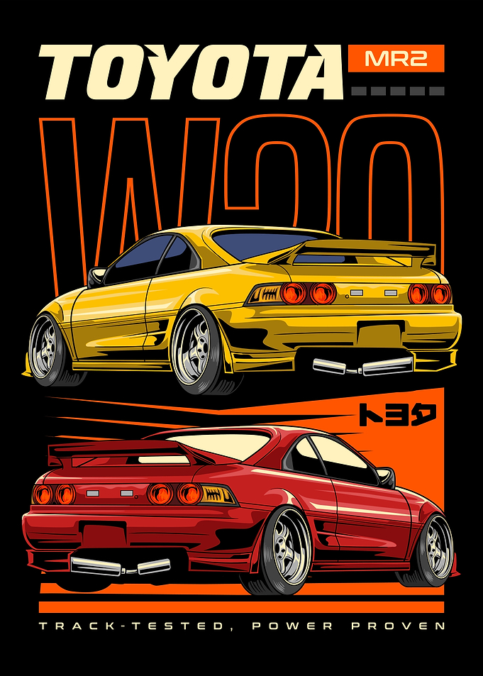 MR2 W20 Coupe JDM Car