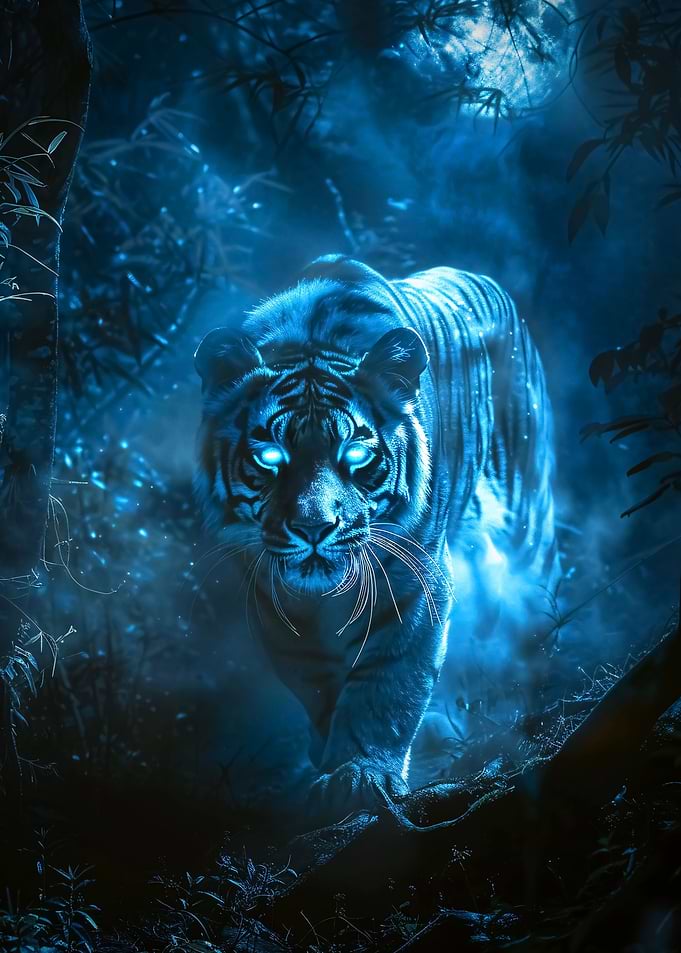 Glowing Tiger