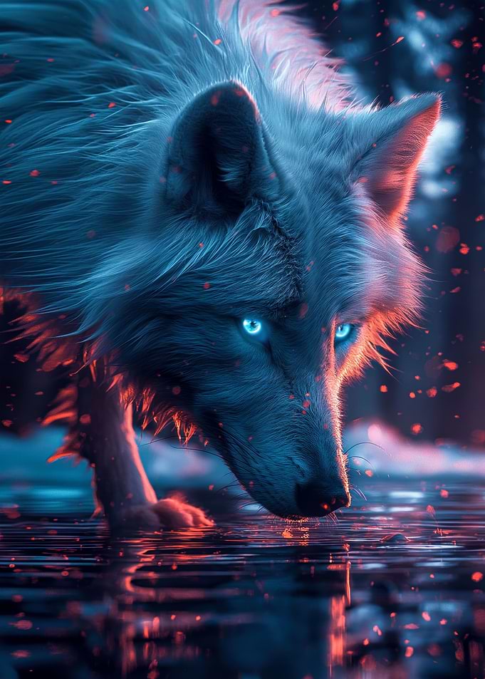 wild wolf