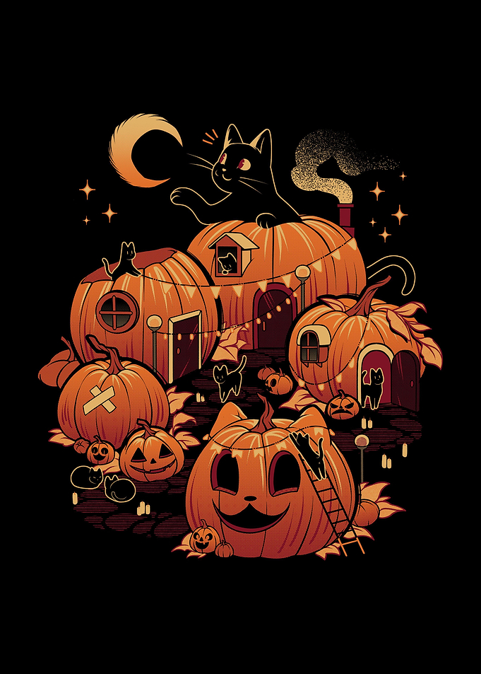 Pumpkin House Halloween