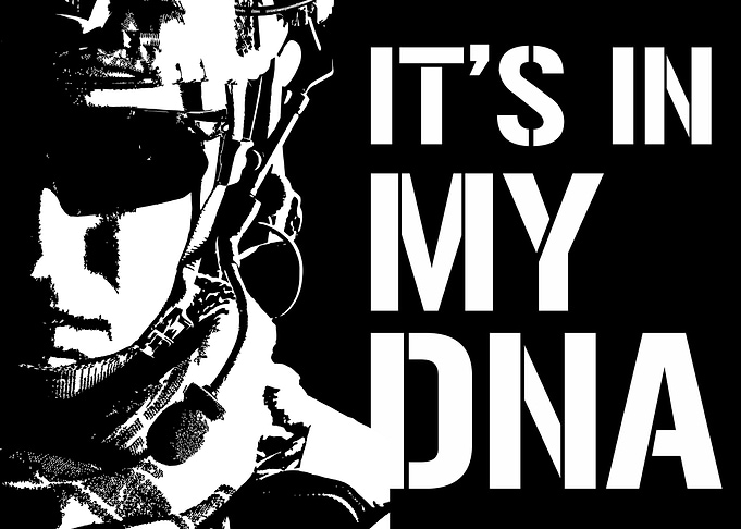 ARMY IN MY DNA