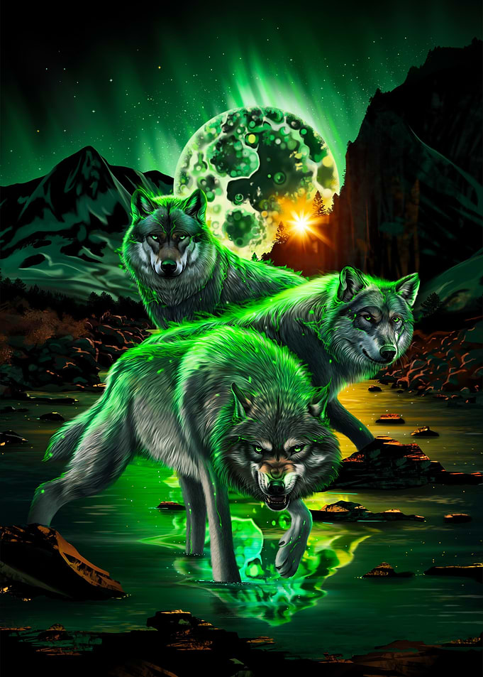 Wolf Hunting in Valley