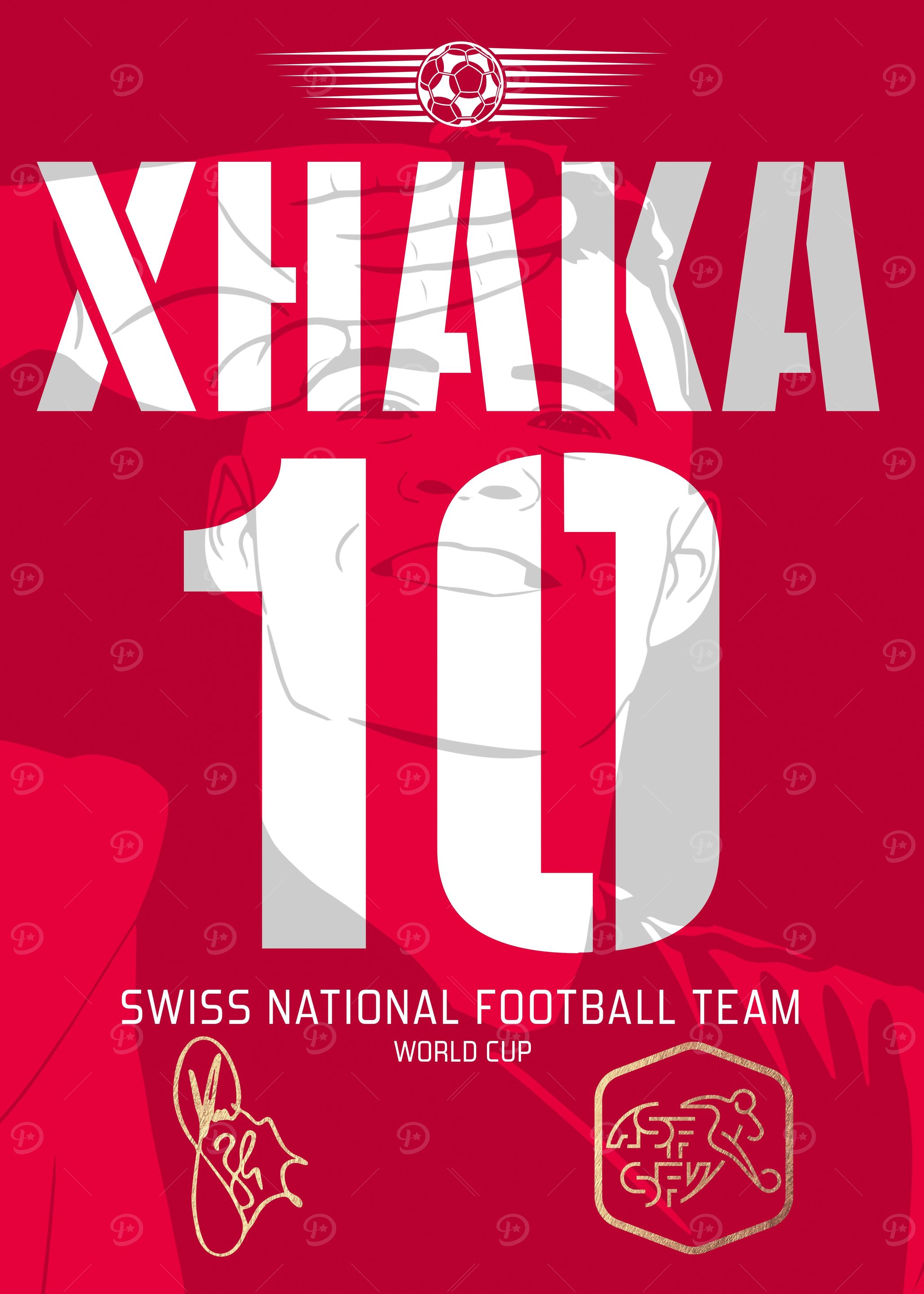 Granit Xhaka Swiss Nation