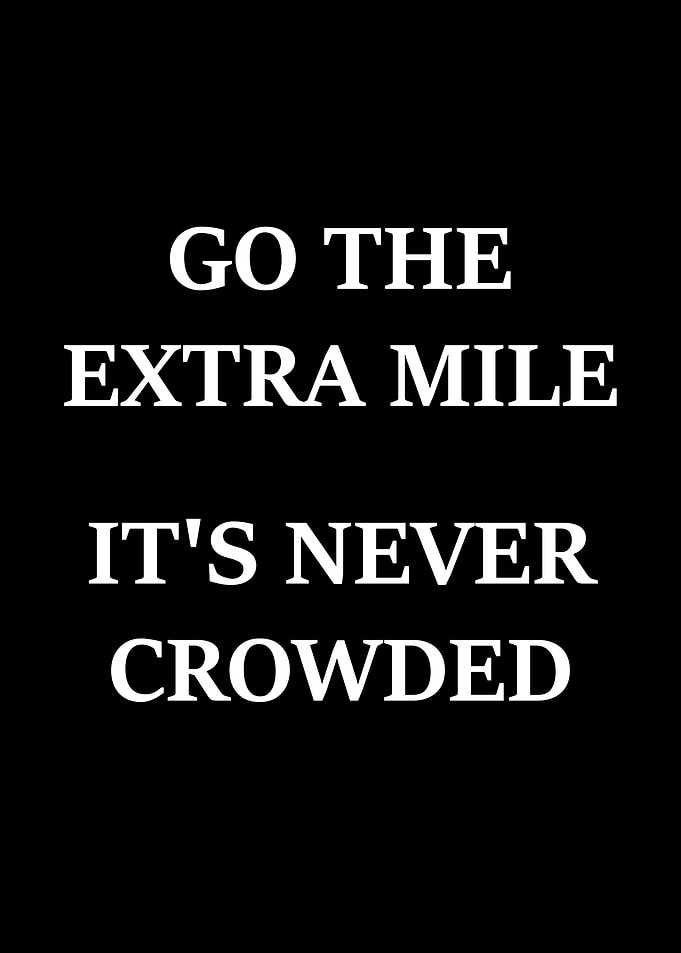 Go The Extra Mile