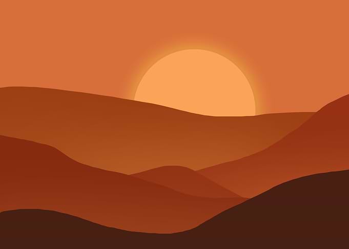 Desert Sunset 2