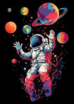 Astronaut Outer Space Gift