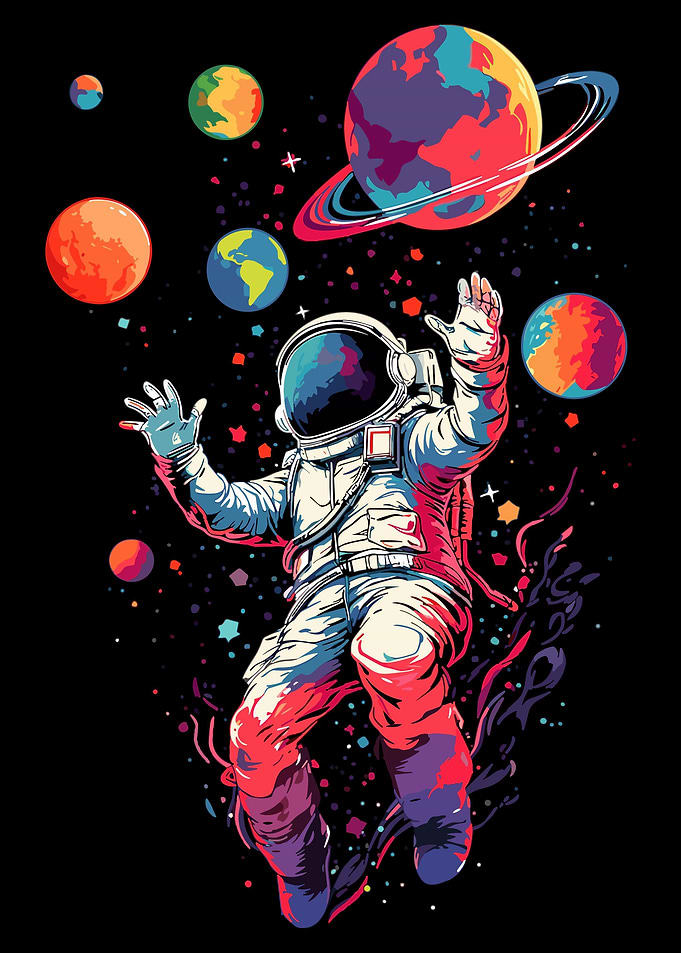 Astronaut Outer Space Gift